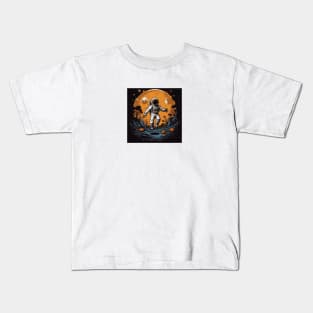 astronaut halloween Kids T-Shirt